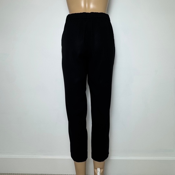 Babaton Crepe Dress Pants Crop Ankle Length in Black, Women's Size 0 - Picture 5 of 10